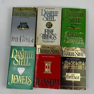 Lot of 6 Danielle Steel Romance Novels PAPERBACK RANDOM Books MIX - Picture 1 of 7