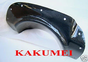 REAL CARBON FIBER EXHAUST HEAT SHIELD FOR 2004 2005 BLOB-EYED IMPREZA WRX STi - Image 1 of 4