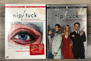 Nip Tuck Season 1 2 DVD 2003 Disc Set NEW SEALED Dylan Walsh Julian McMahon - Picture 1 of 9
