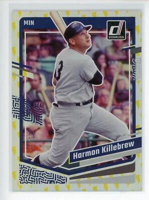 2023 Donruss Voltage #186 Harmon Killebrew Twins /25 - Image 1 of 3