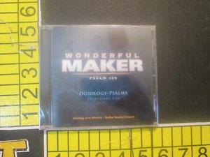 Wonderful Maker Psalm 139 Doxology Psalms Bethel Baptist Church (CD) - Picture 1 of 4