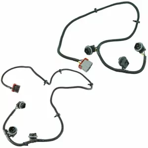 07-13 SILVERADO 3500 TAIL BRAKE LIGHT HARNESS SOCKET SET 2 RH & LH 645-936 & 930 - Picture 1 of 4