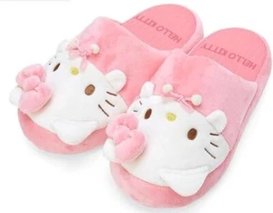 Sanrio Characters Hello Kitty Character Type Slippers Room Shoes NEW From JAPAN - Picture 1 of 3