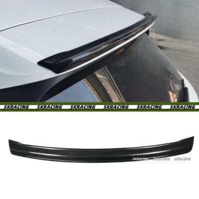 Real Carbon Fiber Rear Trunk Roof Spoiler Wing For Porsche Cayenne 2019-2023 - Image 1 of 4