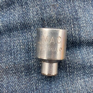 Mac Tools USA 1/4" 6 Point 3/8" Drive Shallow Polished Chrome Socket X 86 - Picture 1 of 6