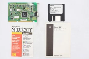 HAYES SERIAL PORT INTERFACE CARD HIGH SPEED ESP SMARTCOM 3900GO Vintage Rare! - Picture 1 of 5