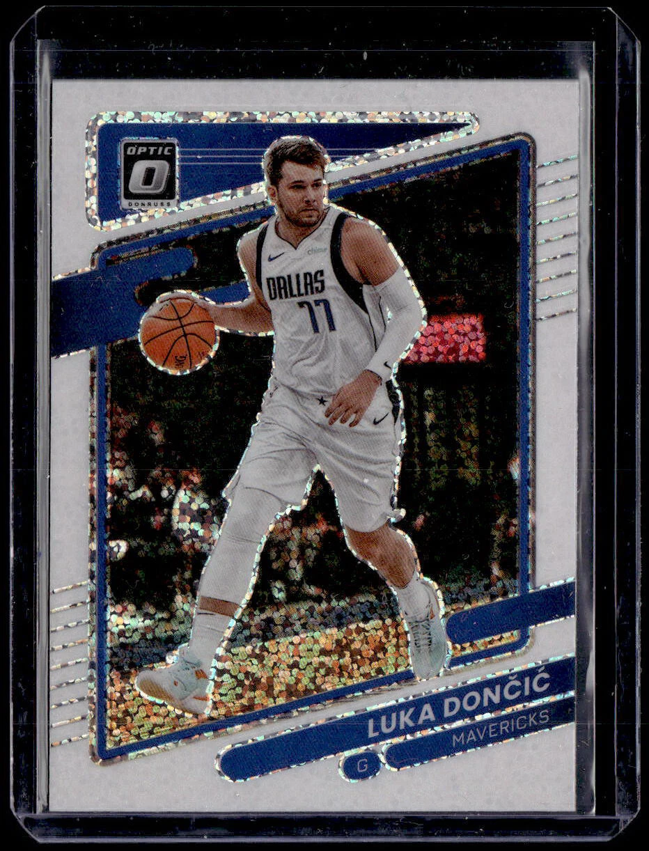 2021-22 Donruss Optic White Sparkle #101 Luka Doncic SSP Rare