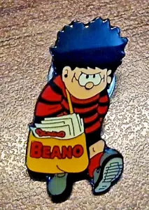 Dennis The Menace metal Pin Badge Vintage Beano DC Thomson And Co Ltd - Picture 1 of 1