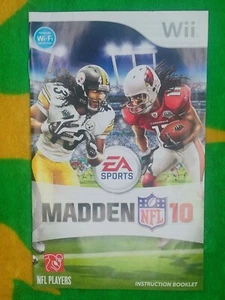 Madden NFL 10 Nintendo Wii Manual Only - Picture 1 of 2