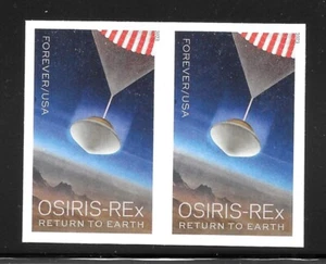 Scott #5820a IMPERFORATE (KEIN GESTANZT) 2023 OSIRIS-Rex horizontales Paar, neuwertig - Bild 1 von 1
