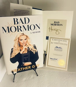 Bad Mormon: A Memoir Heather Gay hardcover autographed/ signed COA - Picture 1 of 14