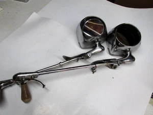 1957 1958 57 58 CADILLAC OLDSMOBILE BUICK UNITY H2 R&L SPOTLIGHT 127 MOUNTS - Imagen 1 de 13