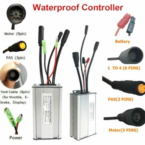 Controlador 36V 48V 15/17/22/30A para 250W-1500W control bicicleta motor bicicleta eléctrica - Imagen 1 de 22