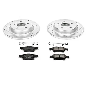 PowerStop Disc Brake Kit - Rear - Fits Volvo S40 2004-2005, Volvo V50 2005 Z23 D - Picture 1 of 18