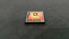 Lexar Media 64MB Compact Flash 4x Speed Memory Card Tested Formatted