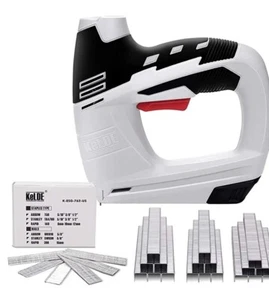 Kelde - K ESG-762 US Elektrotacker - 120V Tacker Nagelpistole Set kabelgebunden T50 Klammern - Bild 1 von 3