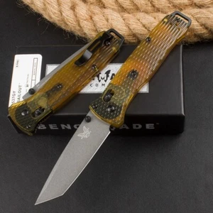 AXIS Lock Pei Transparent Handle Knives Stainless Steel Blade Tactical  Knife - Picture 1 of 8