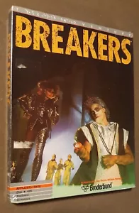 SEALED Breakers Text Adventure by Broderbund for Apple II+,IIe,IIc,IIgs 1986 - Picture 1 of 2
