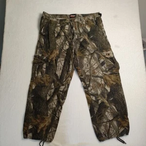Outfitters Ridge Pants Mens Large 40-42 Camo Realtree Hardwood Cargo Hunting - Picture 1 of 9