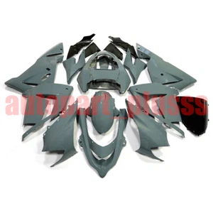 Nardo Gray Fairing Kit For Kawasaki Ninja ZX10R 2004 2005 ABS Injection Bodywork - Picture 1 of 10