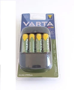 Cargador de pilas recargables Varta con 4 pilas AA incluidas - Imagen 1 de 3