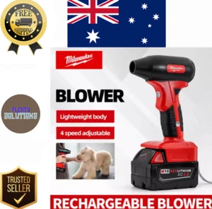 Milwaukee 130000RPM Mini Jet Blower Portable Violent Turbo Fan Dusting Cleaning - Picture 1 of 8