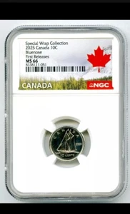 2025 CANADA 10 CENT NGC MS66 SPECIAL WRAP COLLECTION DIME FIRST RELEASES !! - Picture 1 of 2