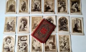 Goethe's FAUST ,  rare booklet with 17 plates after Alexander Liezen-Mayer, 1878