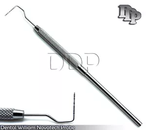 Periodontal William Novatech Probe Color Coded Depth Measurment Pocket Probes - Bild 1 von 3