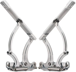 BISAGRAS BILLET SPECIALTIES 67-69 CAMARO, CAPUCHA DE PÁJARO DE FUEGO CON RESORTES DE GAS, MECANIZADAS - Imagen 1 de 2