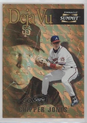 1996 Pinnacle Summit Deja Vu Above and Beyond Chipper Jones Matt Williams HOF - Image 1 of 2