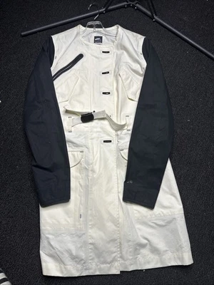 NIKE SPORTSWEAR NSW Womens Medium MILITARY TRENCH JACKET Bone VENTILE - Image 1 of 4