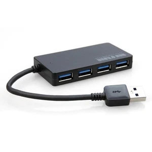 USB 3.0 Hub 4-Port Hochgeschwindigkeits-Narrow Compact Expansion Splitter A3A2 - Bild 1 von 10