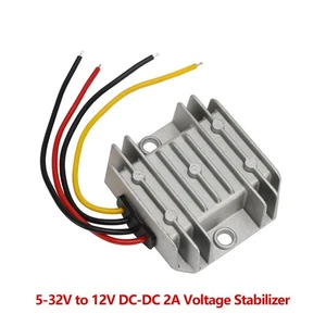 DC-DC 6-32V a 12V 5-25A Stabilizzatore di Tensione Automatico Convertitore di Potenza RegulatoGq - Foto 1 di 8