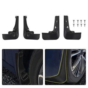 High-Quality Mud Flaps Mudguard Reliable Black Anti-corrosion Easy Installation - Picture 1 of 12