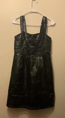 Vestido de graduación gótico vintage Phoebe Couture para mujer talla 4 motociclista Foto 1 de 4