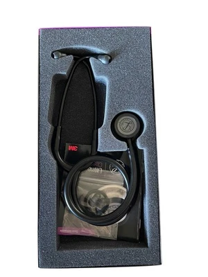 3M Littmann Classic III Monitoring Stethoscope, All Black, 5803 - Image 1 of 3