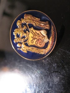 New Jersey State Seal Cloisonne Logo Pin - Bild 1 von 3