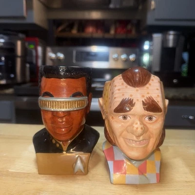 Star Trek, Geordie, Leforge, And Nelis From Voyager Coffee Mugs - Image 1 of 2
