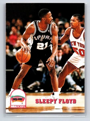1993-94 NBA Hoops - Sleepy Floyd #404 - Image 1 of 2