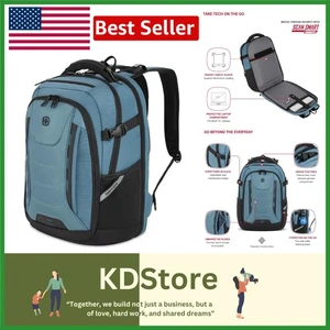 Sac à dos ergonomique pour ordinateur portable 16" avec plusieurs poches organisatrices - Airflow Comfort - Photo 1/9