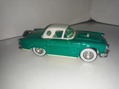Coche Ford Thunderbird 1956 vintage Buddy L Boue verde/blanco 56 T Bird Japón metal Foto 1 de 4