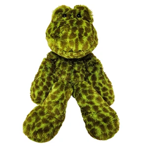 Jellycat Merryday Frog Plush Soft Green Speckled Froggy Retired Collectible 16” - Picture 1 of 24