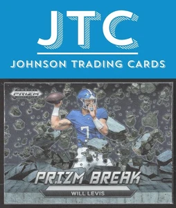 2023 Prizm Draft Picks Will Levis Prizm Break Kentucky Wildcats (EX) - Bild 1 von 2