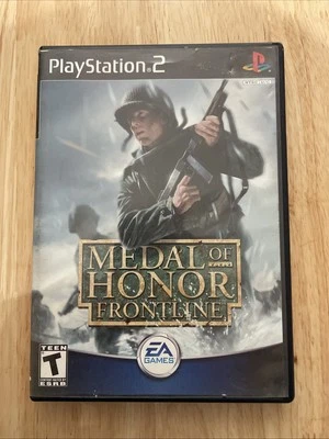 Medal of Honor: Frontline (Sony PlayStation 2) - Tested Working - Image 1 of 4