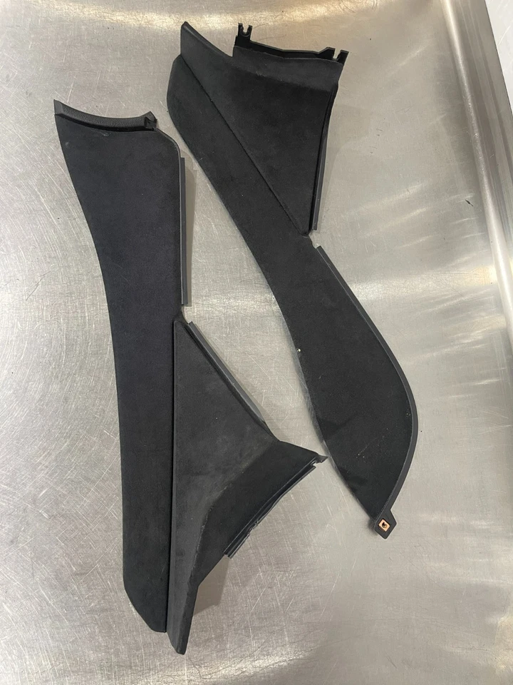 2004 Pontiac GTO Black Suede Dash Console Side Trim Panels PAIR - Image 1 of 4