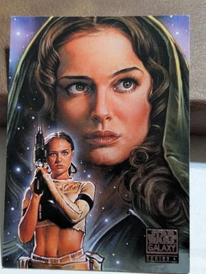 2009 Topps Star Wars Galaxy Series 4 #15 - Padme Amidala - Characters - Image 1 of 2