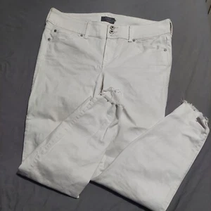 Torrid JEANS Damen Größe 38 x 29 weiß super weich Jegging distressed - Bild 1 von 8
