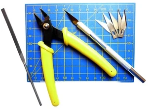 Tool Set for Plastic Model Building Plastic Tool Model Kit Matte MS09 - Picture 1 of 2