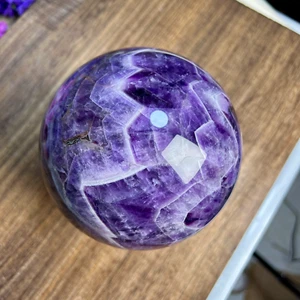 2645g 115mm P44 Natural Dream Amethyst Quartz Crystal Sphere Ball Healing - Picture 1 of 20